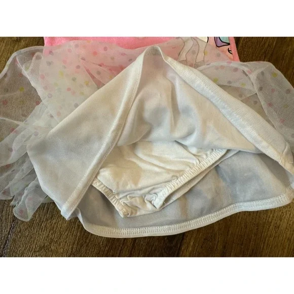 Baby Girl 12 Months Summer Clothes Skort Tutu Shirts Lot Bundle Outfits Kindness - Picture 11 of 16